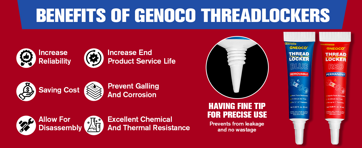 benefits of genoco Thread Locker
