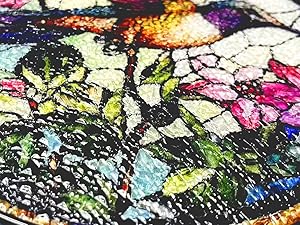 stain glass window hanging