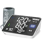 WEONY Blood Pressure Monitor for Home Use, Blood Pressure Machine Upper Arm, FSA Adjustable Large...