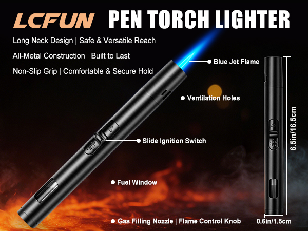 butane torch lighter