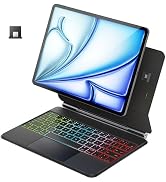doqo Auto-Connect Keyboard Case for iPad Air 11(M2)2024, Air 10.9” 5th/4th and iPad Pro 11(4th,3r...