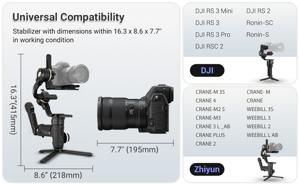 Camera Stabilizer Rain Cover