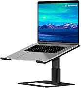 SOUNDANCE Adjustable Laptop Stand for Desk, Computer Stand, Ergonomic Laptop Riser Holder Compati...