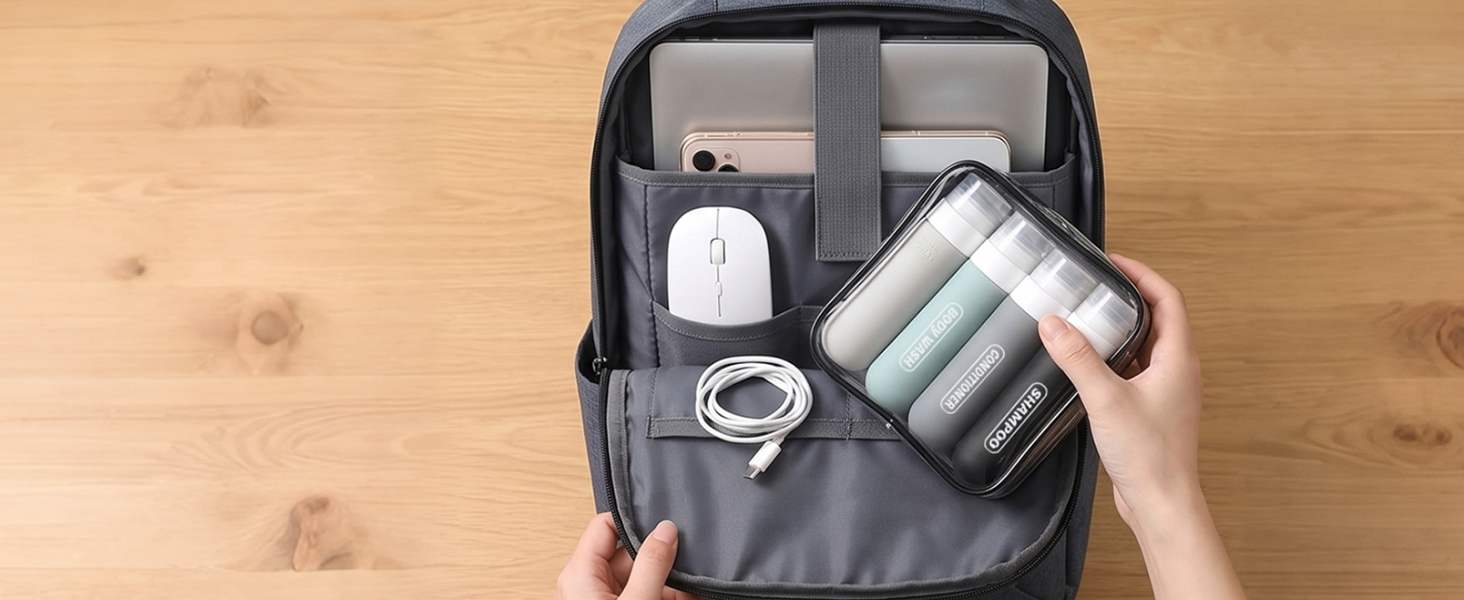 silicone travel bottles