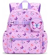 RHCPFOVR Toddler Backpack for Girls 2-4 - Girls 13" H Bookbag for Preschool Kindergarten Cute Cor...