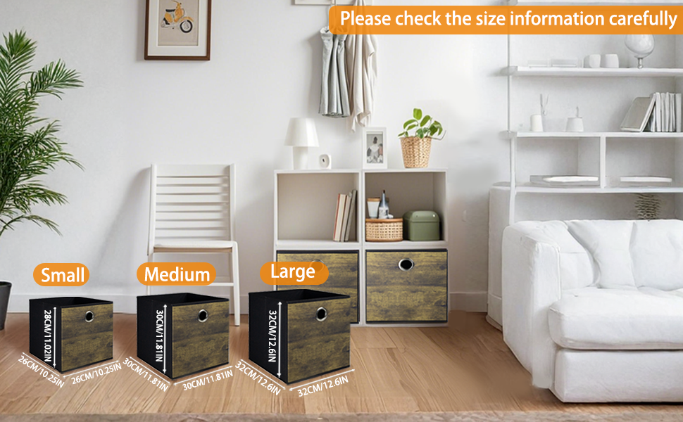 fabric storage bins for home storage solution