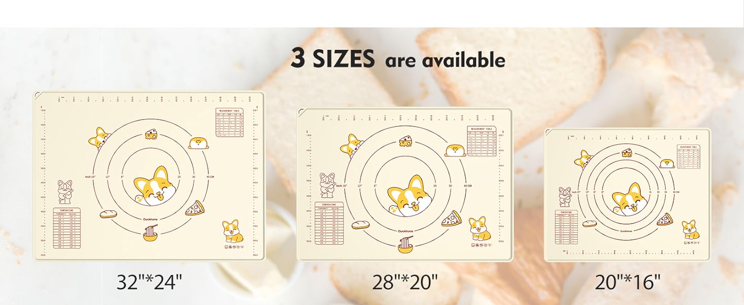 silicone baking mat white ??