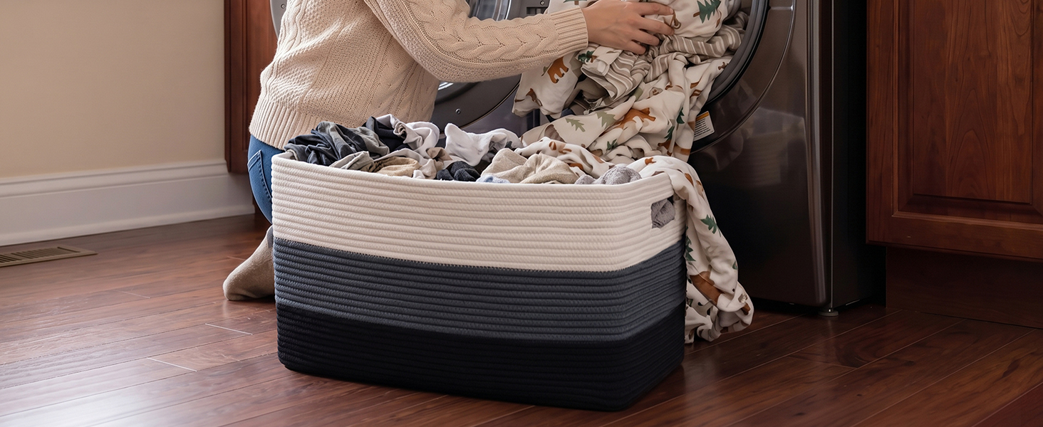 OIAHOMY BLANKET BASKET