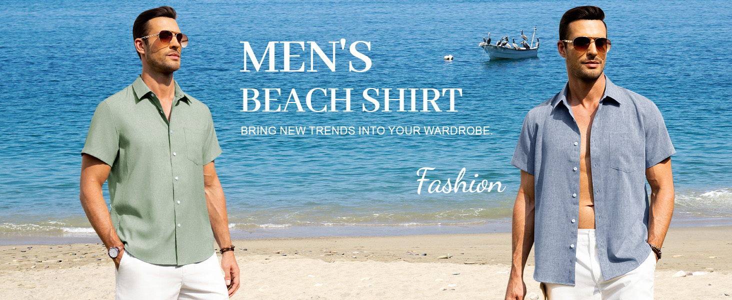 Mens Beach Shirt