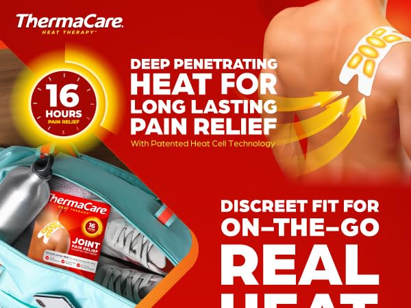deep penetrating heat for long lasting pain relief