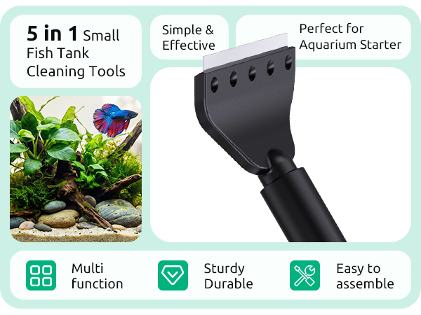 aquarium cleaning tools