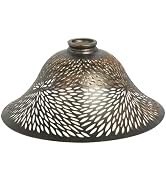 Ceiling Fan Light Covers, Pendant Light Shade Replacement with 1.65" Fitter, ALUCSET 5.5" Height ...