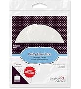 SCRAPBOOK ADHESIVES BY 3L 2100 FOAM TAPE WHITE .5X108