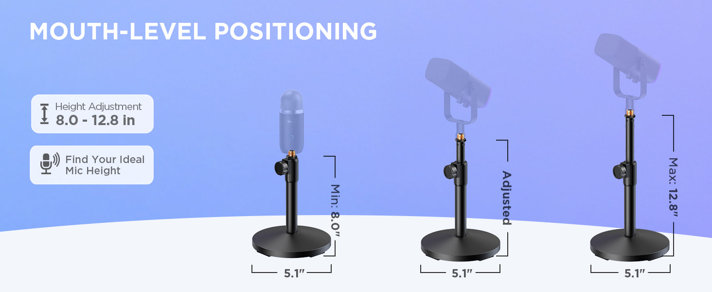 desk mic stand