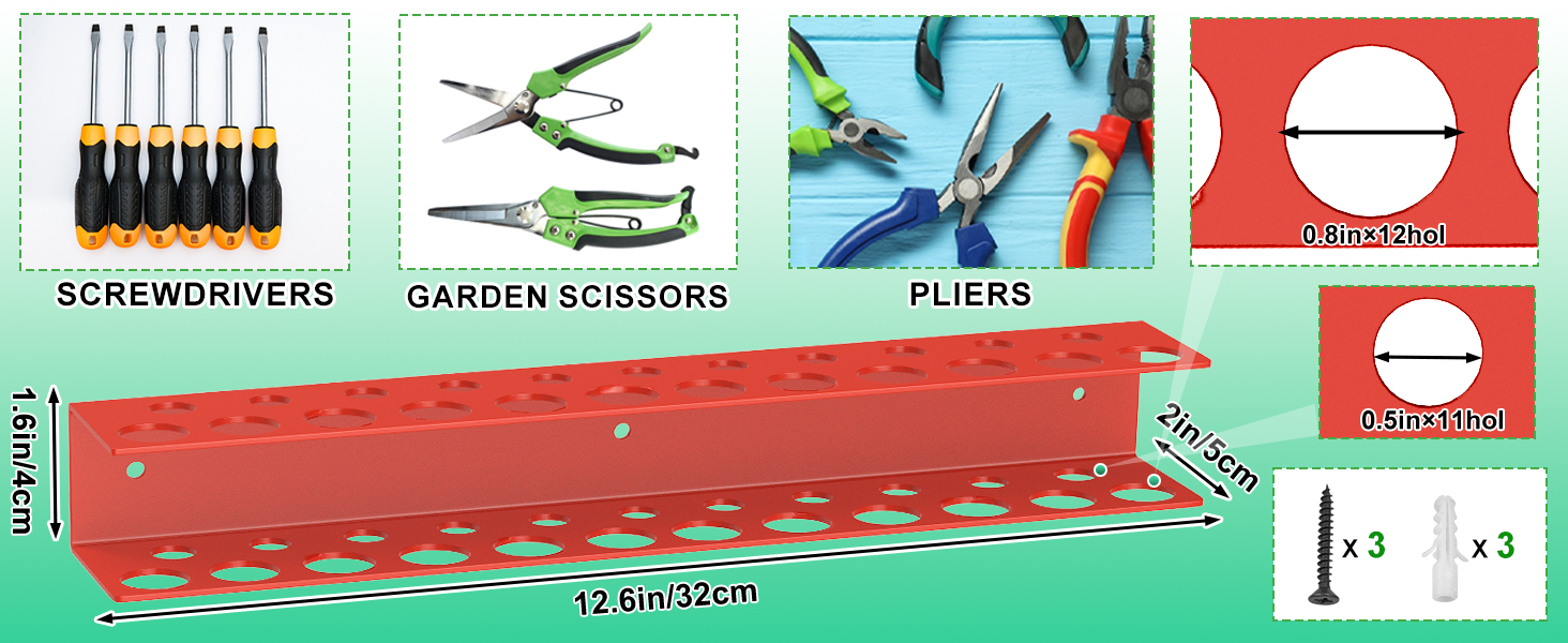 Screw Driver Holder Wall Mount
