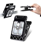 LIBLAIN Clip On Solar Lights Outdoor, Motion Sensor Solar Fence Lights with 3 Modes, Wireless Sec...