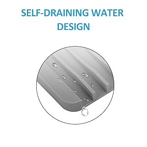self-draining water design soap dishes
