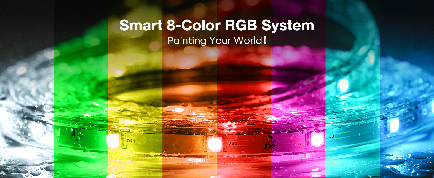 inside led strip light rgb