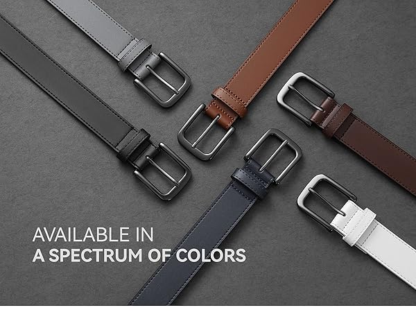 mens belt real genuine leather gift present brithday father him son
