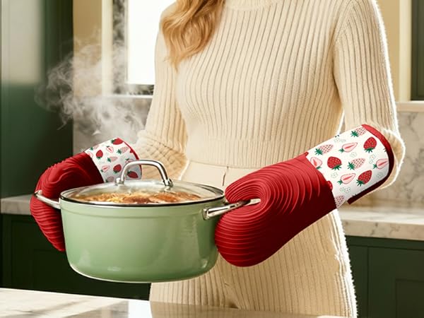 Silicone Oven Mitts