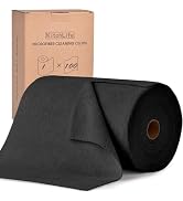 KitchLife Microfiber Cleaning Cloth Roll, 100 Pack - Tear-Away Towels, Lint-Free, Reusable, Washa...