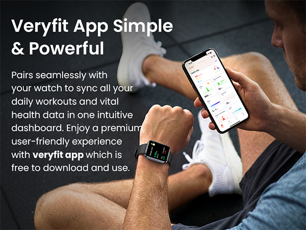 Veryfit smart watch