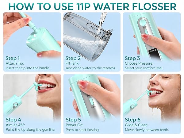 water flosser cordless