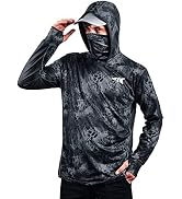 KastKing Men's Hoodie Shirt UPF 50 Long Sleeve Fishing Shirt UV Protection Shirt