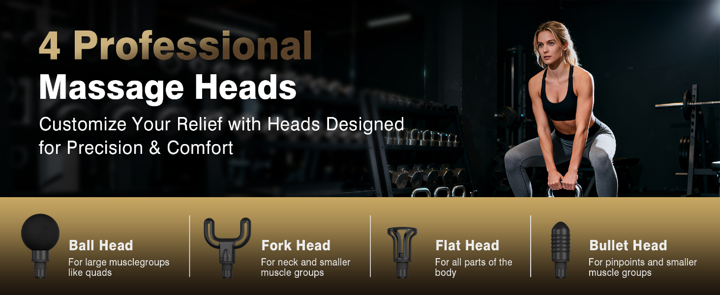 cotsoco Massage Gun with Upgraded Extension Handle