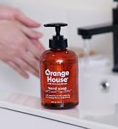 orange house, plant based, hand soap, hand wash, natural, orange