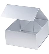 RUSPEPA Medium Birthday Gift Box with Lids, Magnetic Gift Box, Collapsible Gift Box - 1 Pcs, 8x8x...