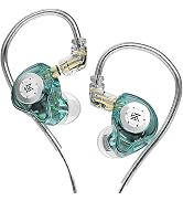 keephifi KZ EDX Pro in Ear Monitors KZ Headphones IEM Earphones with Dual DD HiFi Stereo Sound Ea...
