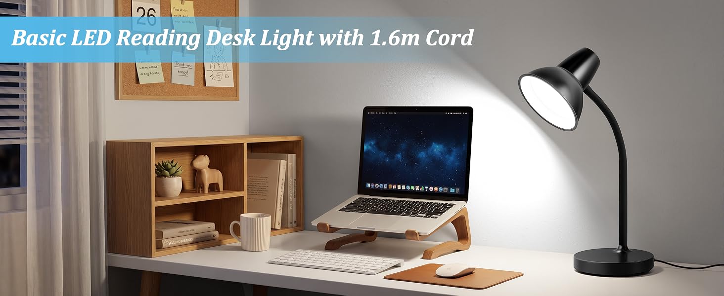 basic LED desk lamp