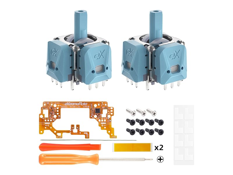 eXtremeRate eXhall Digital Calibrable Hall Effect Thumbstick Kit for PS5 Controller
