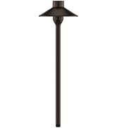 East Grove Home Amped Landscape Lighting Cone 12V Path and Area Light with G4 Socket in Bronze Po...