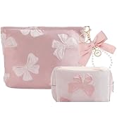 LYDZTION Makeup Bag Cosmetic Bag for Women,1Pcs Large Capacity Makeup Bags and 1Pcs Pencil Case M...