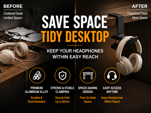 headphone holder desk