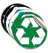 iSYFIX Recycle Sticker for Trash Can – 6 pack 5 inch - Premium Self-Adhesive Vinyl, Laminated for...