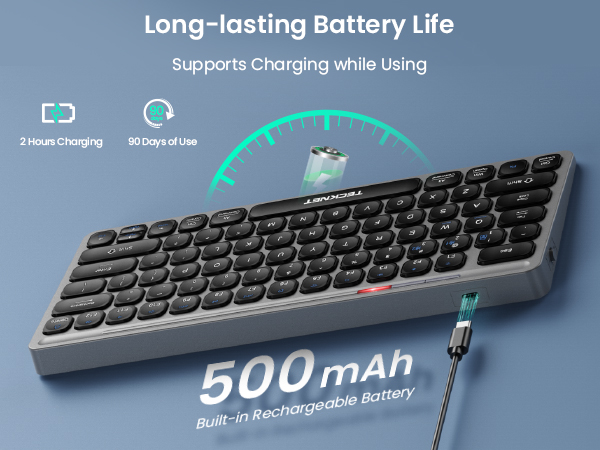 rechargeable keyboard