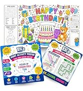 Eli with Love Giant Coloring Poster, Jumbo Birthday Coloring Table Cloth for Kids 32 x 72 Inches,...