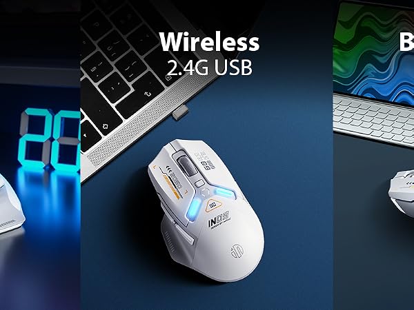 Tri-mode Mouse