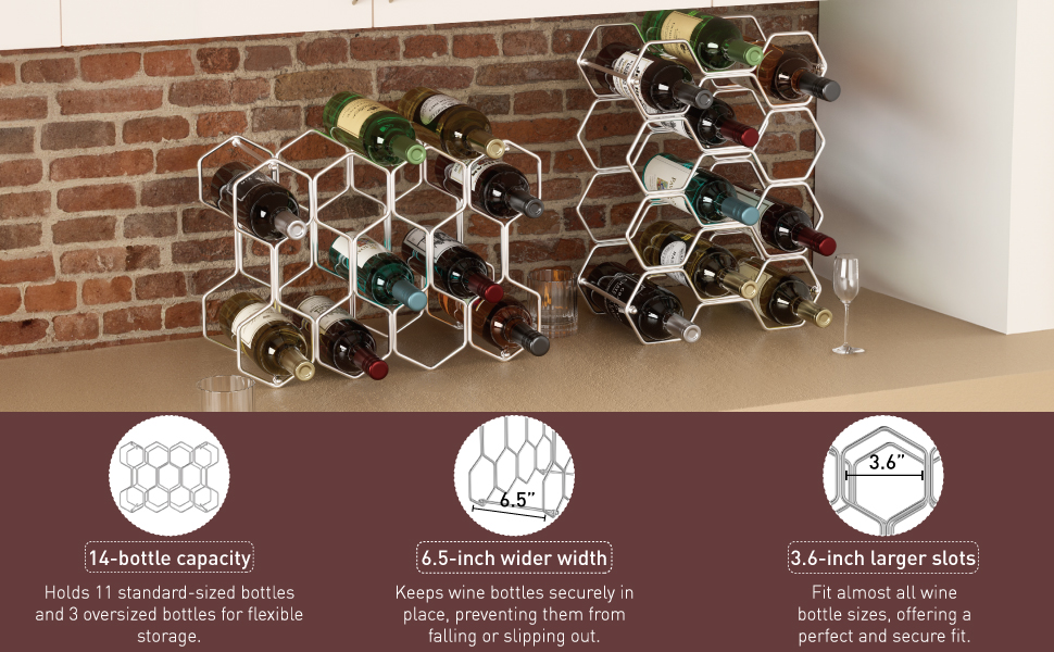 14 wine rack