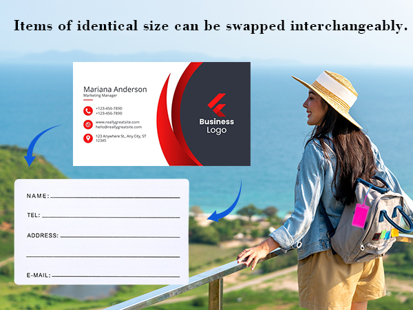 identifiers durable women men travel essentials luggage accessories