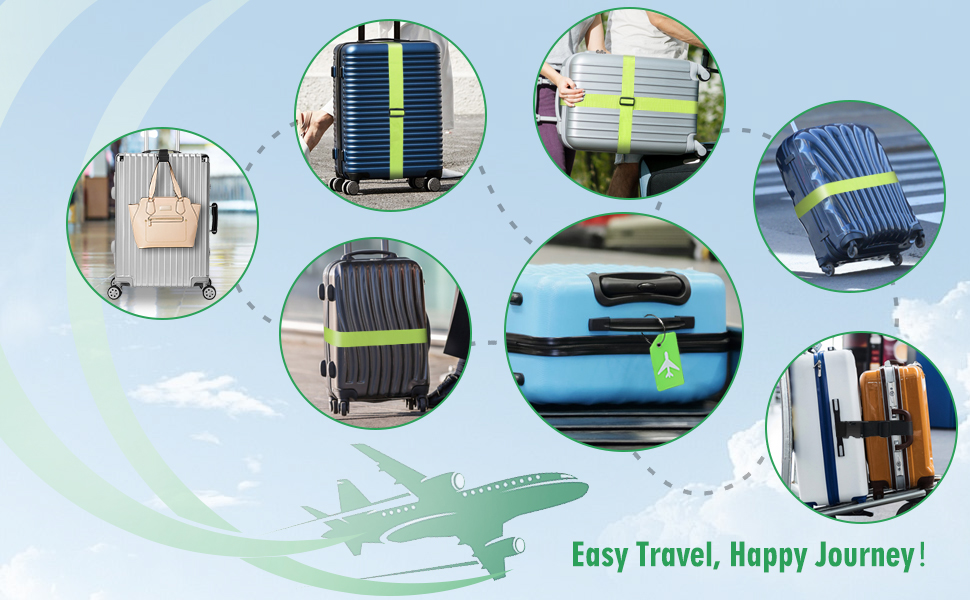 luggage straps for carry on a bag