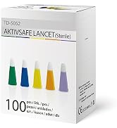 AKTIVSAFE Safety Lancets, Box of 100 (30G, 1.6mm)