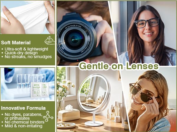 eye glasses cleaner wipes
