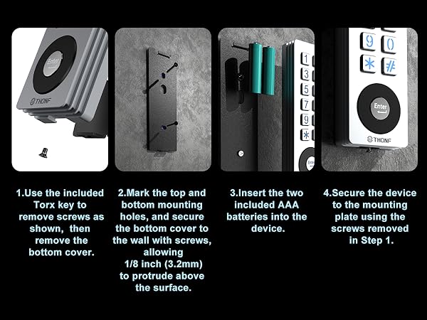 garage door keypad