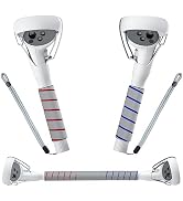 SAQICO 2 in 1 Long Arms & Handle Attachments Compatible with Oculus Quest 2 Hand Controllers, VR ...
