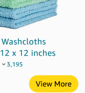 DecorRack 10 Pack 100% Cotton Wash Cloth, Luxurious Soft, 12 x 12 inch Ultra Absorbent, Machine W...