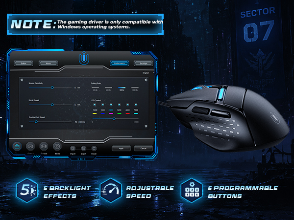 Wired gaming Mouse